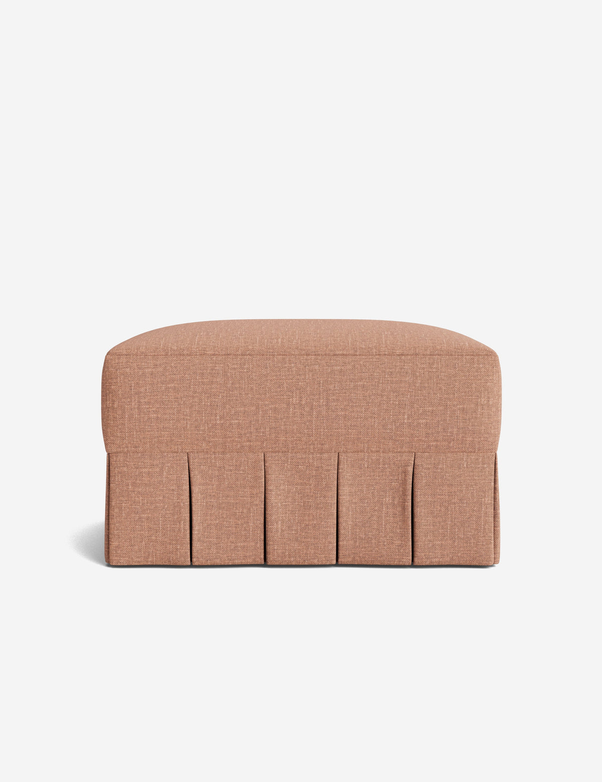 Portola Pleated Ottoman