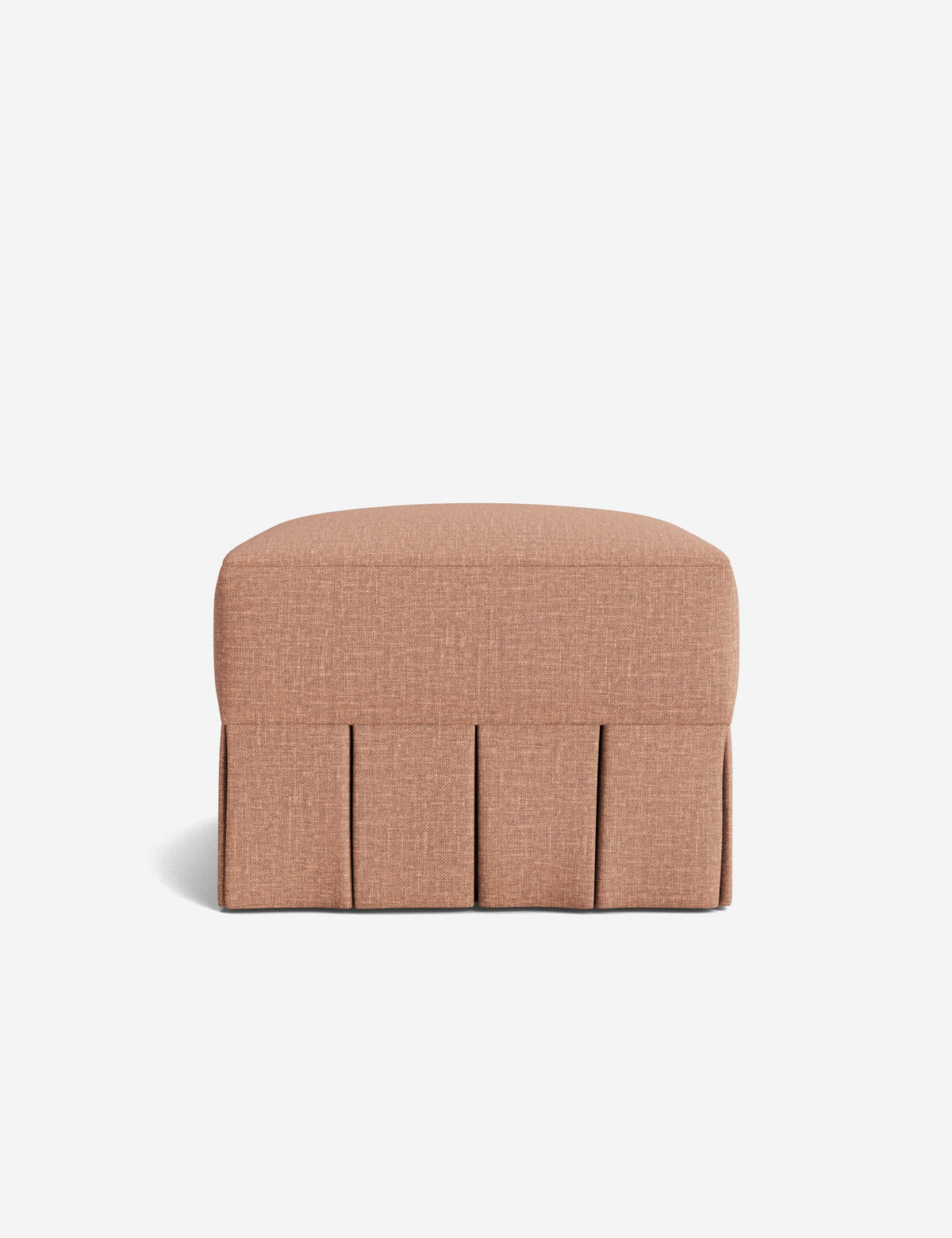 Portola Pleated Ottoman