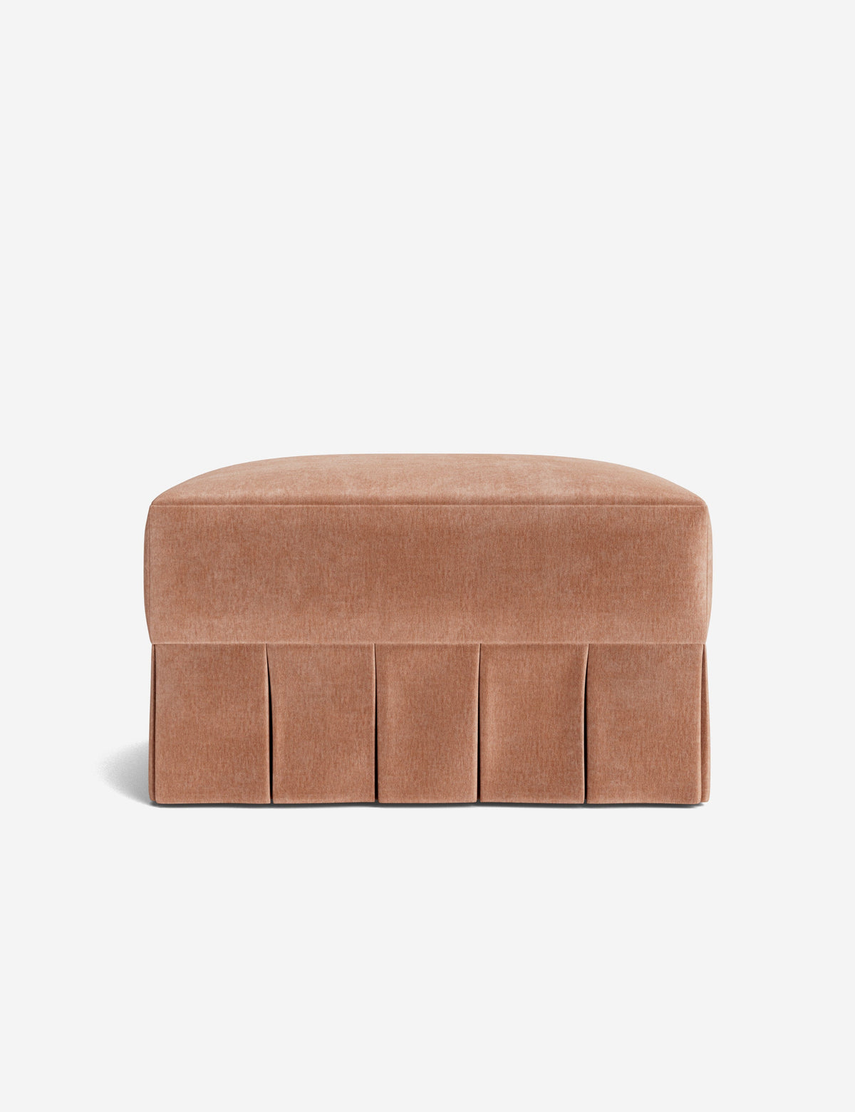 Portola Pleated Ottoman