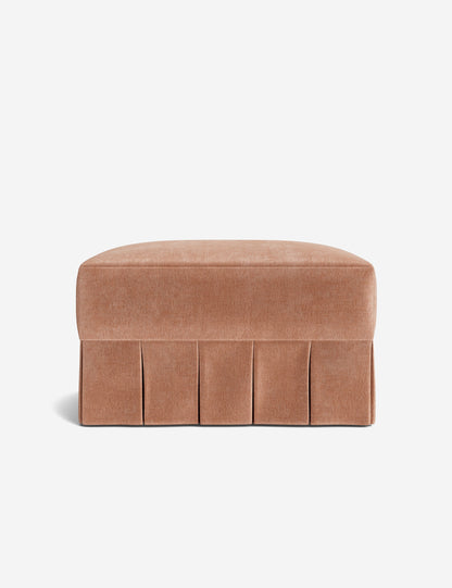 Portola Pleated Ottoman