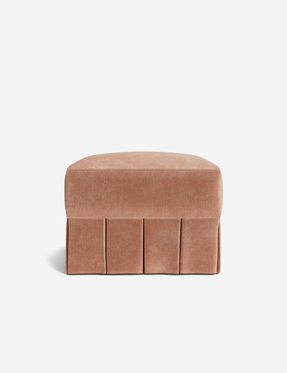 Portola Pleated Ottoman
