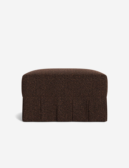 Portola Pleated Ottoman