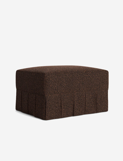 Portola Pleated Ottoman