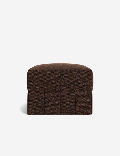 Portola Pleated Ottoman