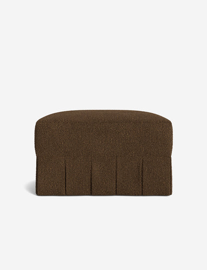 Portola Pleated Ottoman