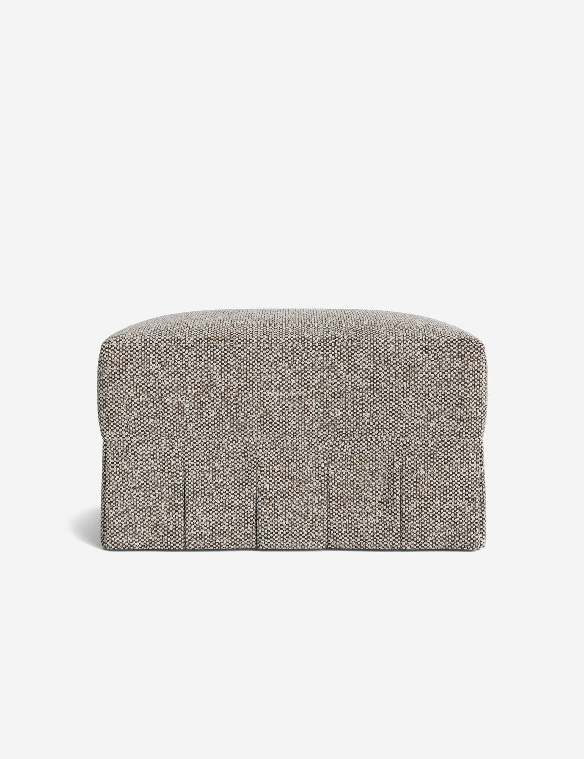 Portola Pleated Ottoman