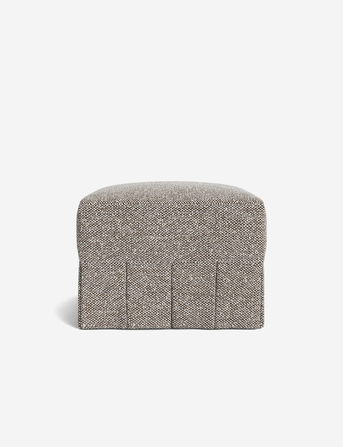 Portola Pleated Ottoman