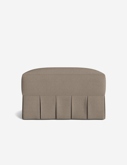 Portola Pleated Ottoman