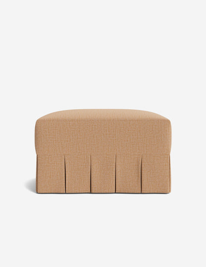 Portola Pleated Ottoman