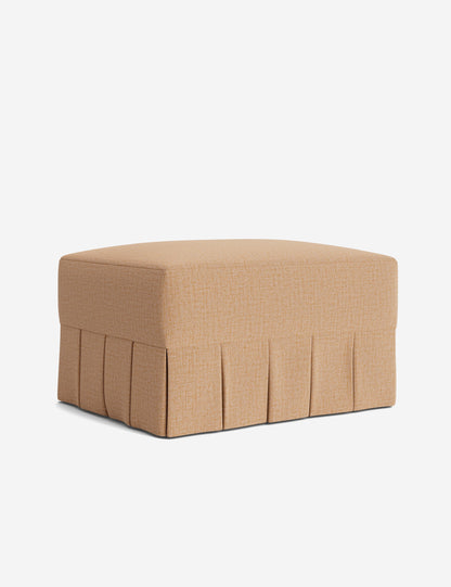 Portola Pleated Ottoman