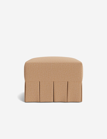 Portola Pleated Ottoman