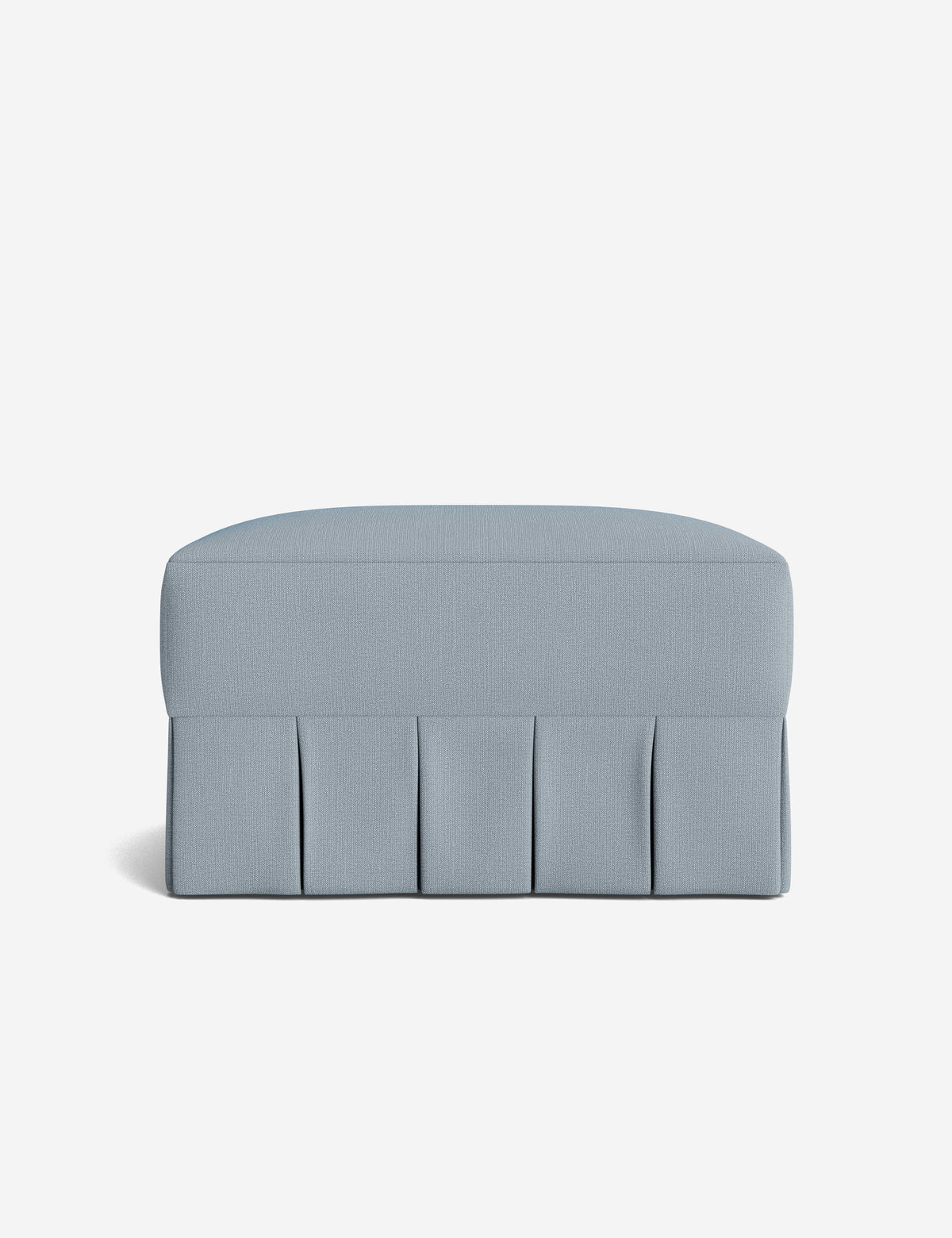Portola Pleated Ottoman