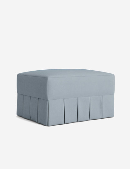 Portola Pleated Ottoman
