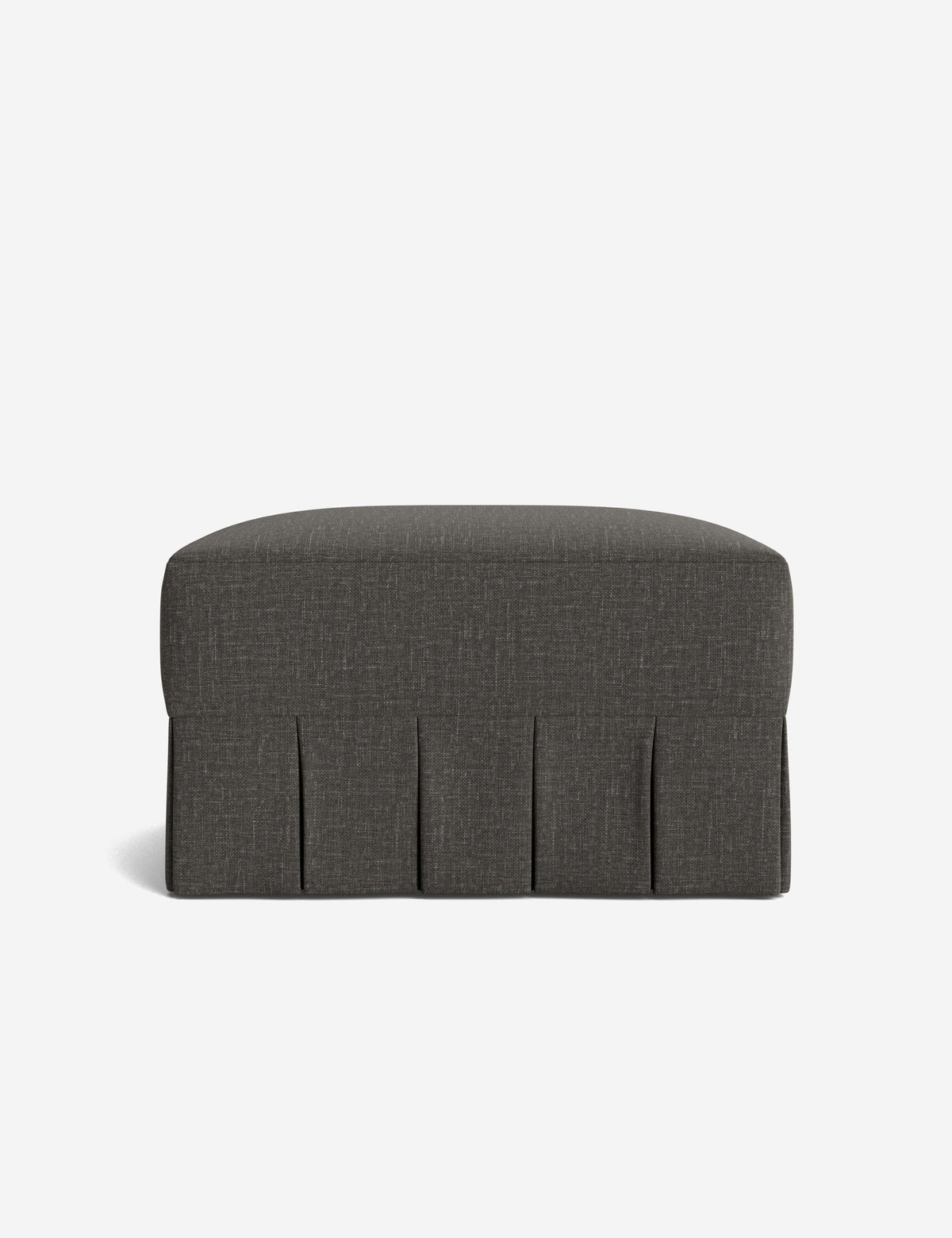 Portola Pleated Ottoman