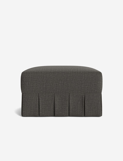 Portola Pleated Ottoman