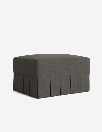 Portola Pleated Ottoman
