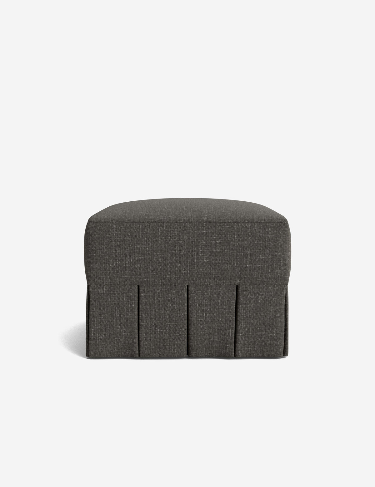 Portola Pleated Ottoman