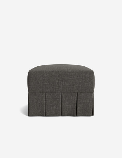 Portola Pleated Ottoman