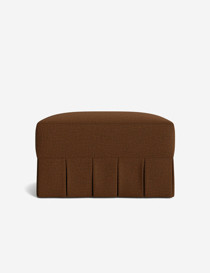 Portola Pleated Ottoman