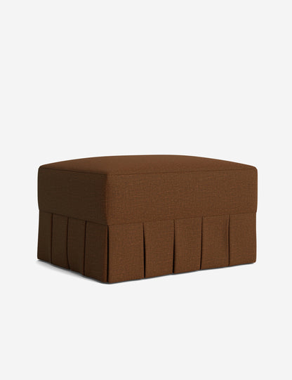 Portola Pleated Ottoman