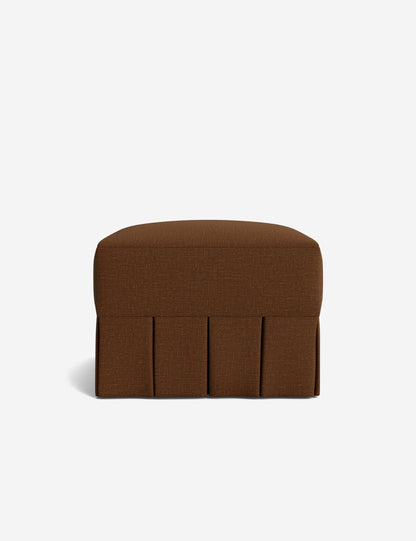 Portola Pleated Ottoman