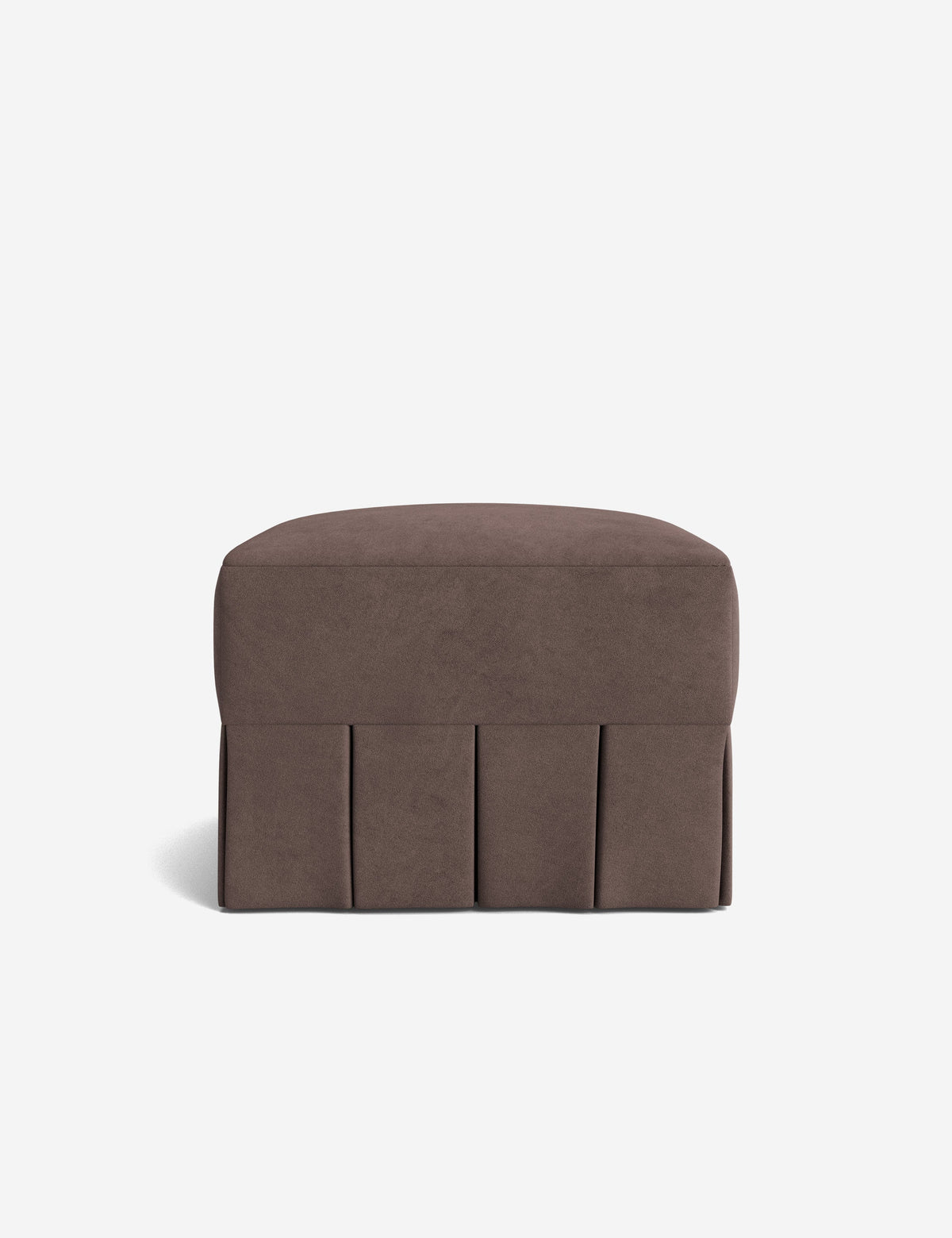Portola Pleated Ottoman
