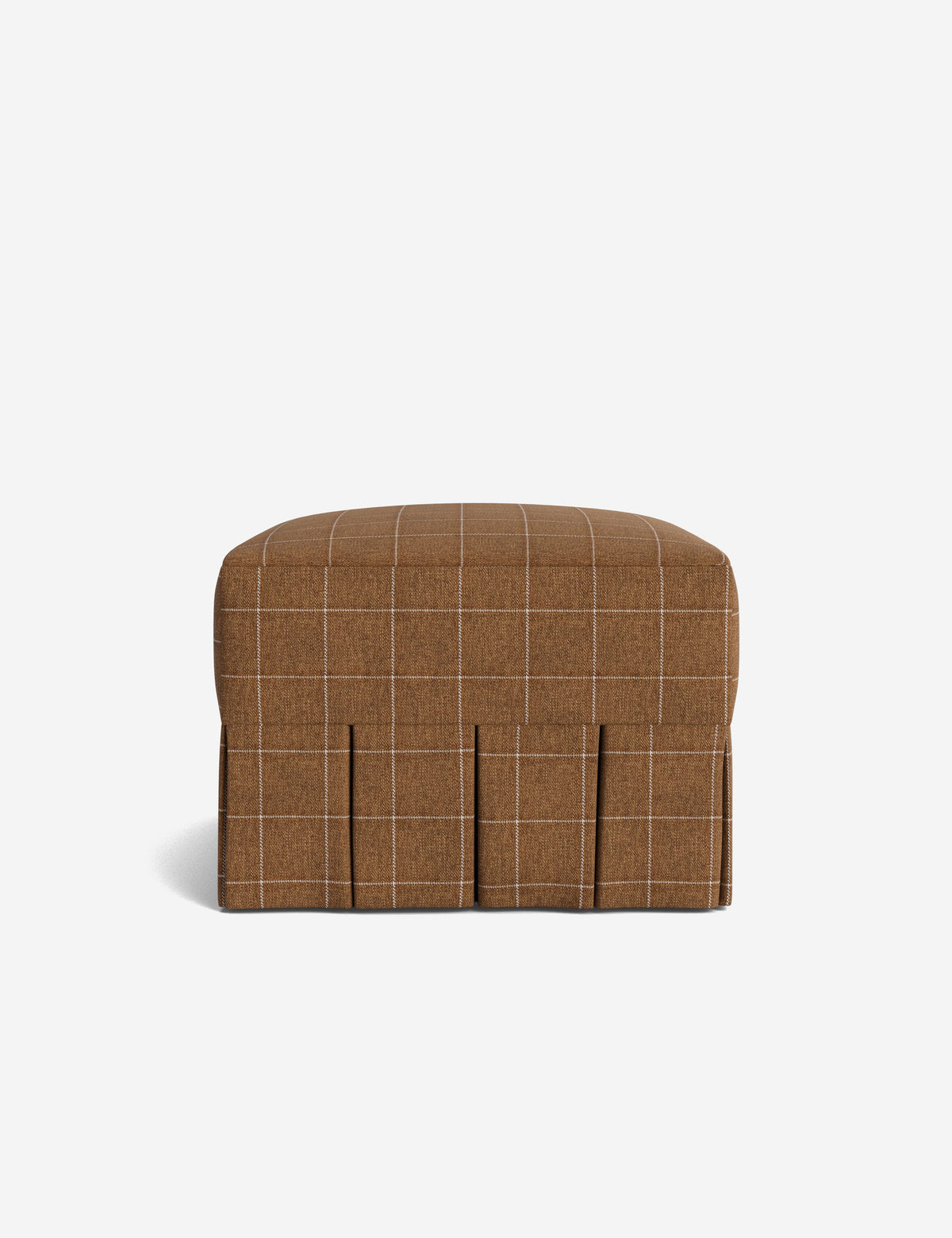 Portola Pleated Ottoman