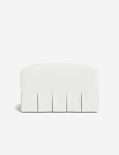Portola Pleated Ottoman