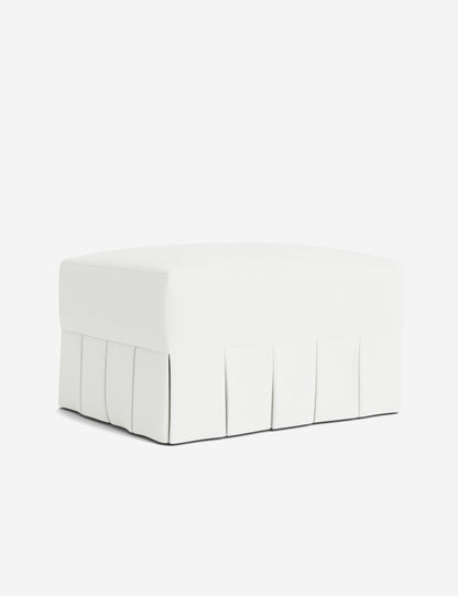 Portola Pleated Ottoman