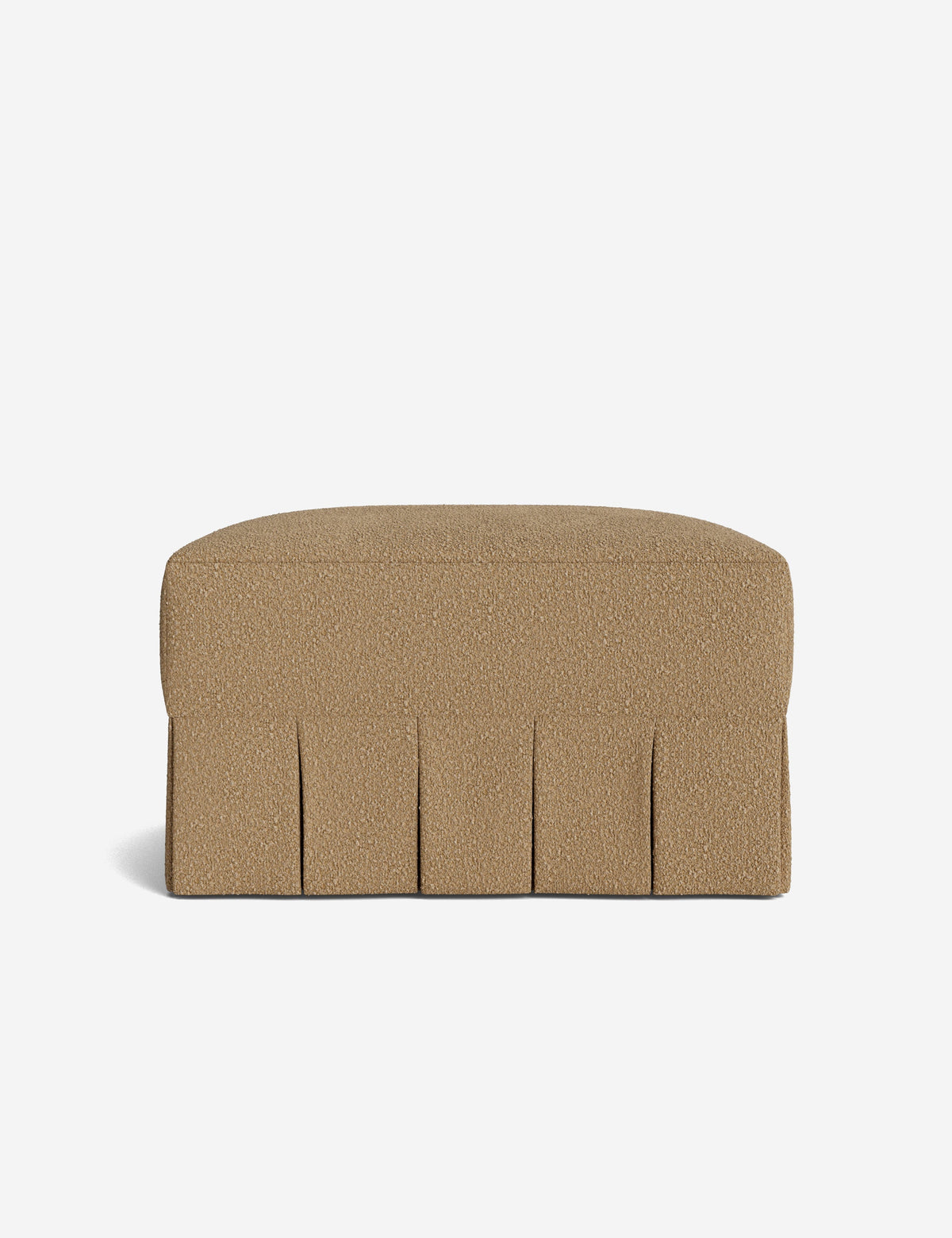 Portola Pleated Ottoman