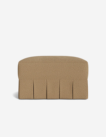 Portola Pleated Ottoman