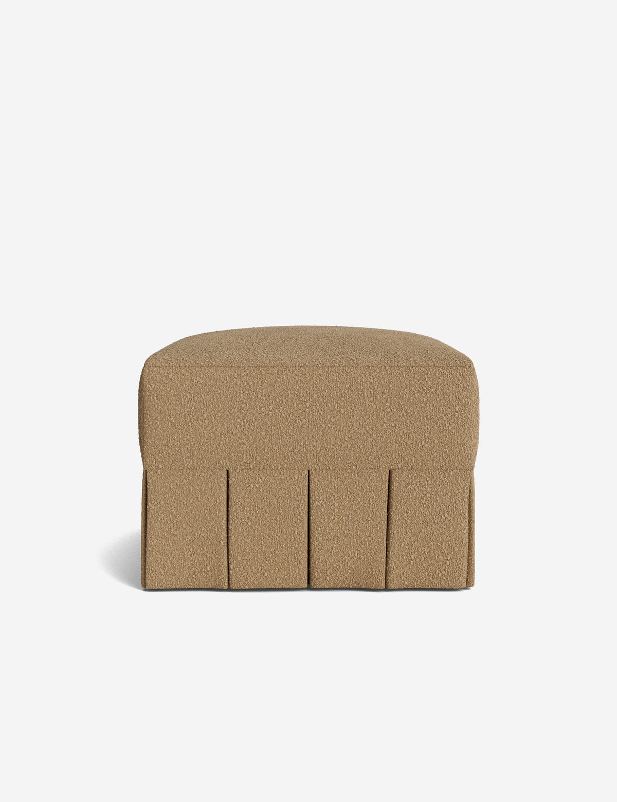 Portola Pleated Ottoman