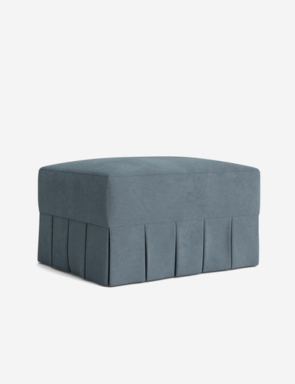 Portola Pleated Ottoman