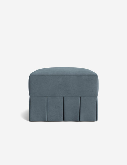 Portola Pleated Ottoman