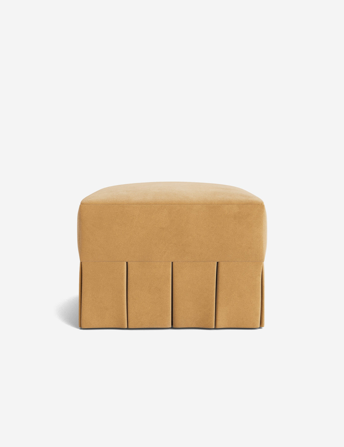 Portola Pleated Ottoman