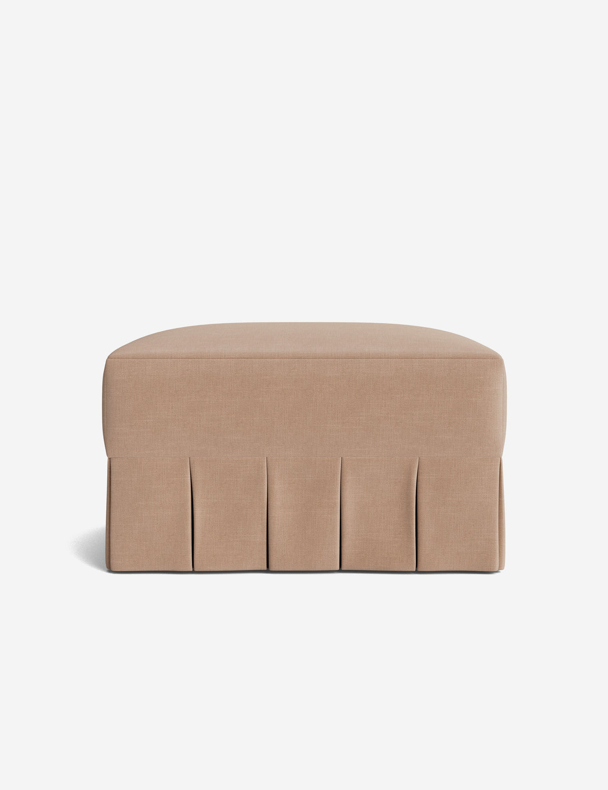 Portola Pleated Ottoman