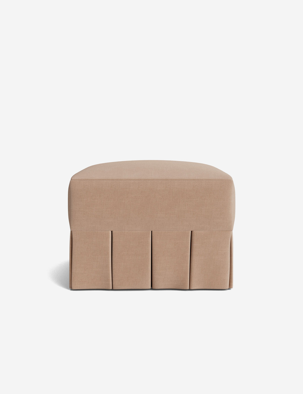 Portola Pleated Ottoman