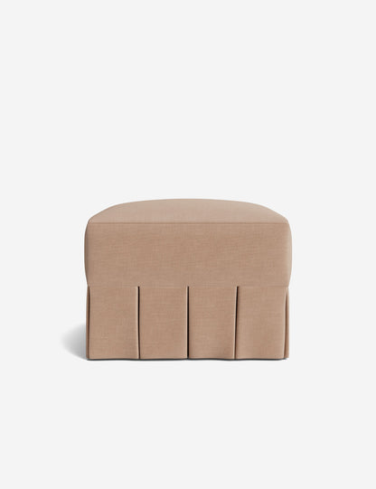Portola Pleated Ottoman