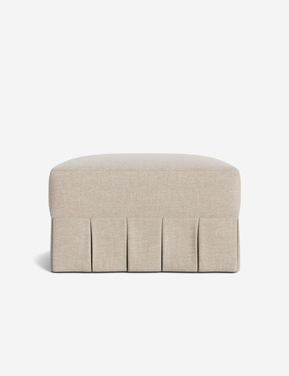 Portola Pleated Ottoman