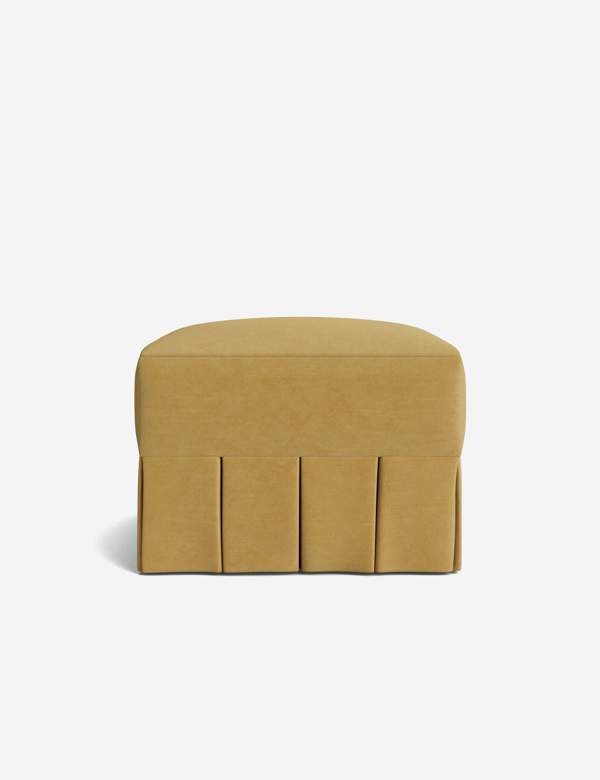 Portola Pleated Ottoman