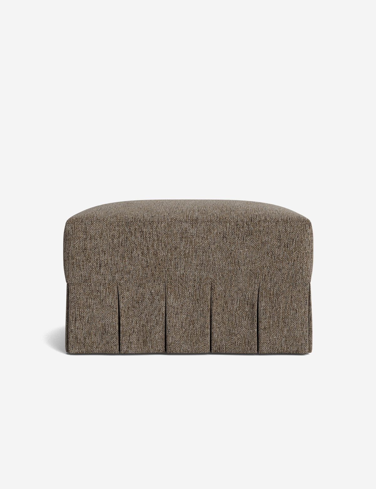 Portola Pleated Ottoman