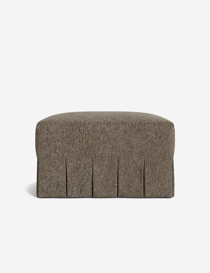 Portola Pleated Ottoman