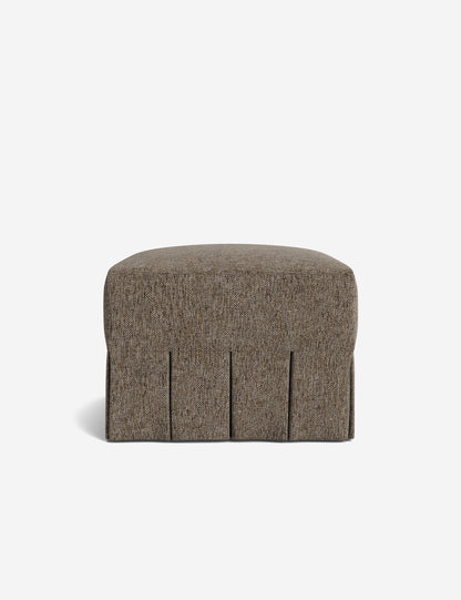 Portola Pleated Ottoman