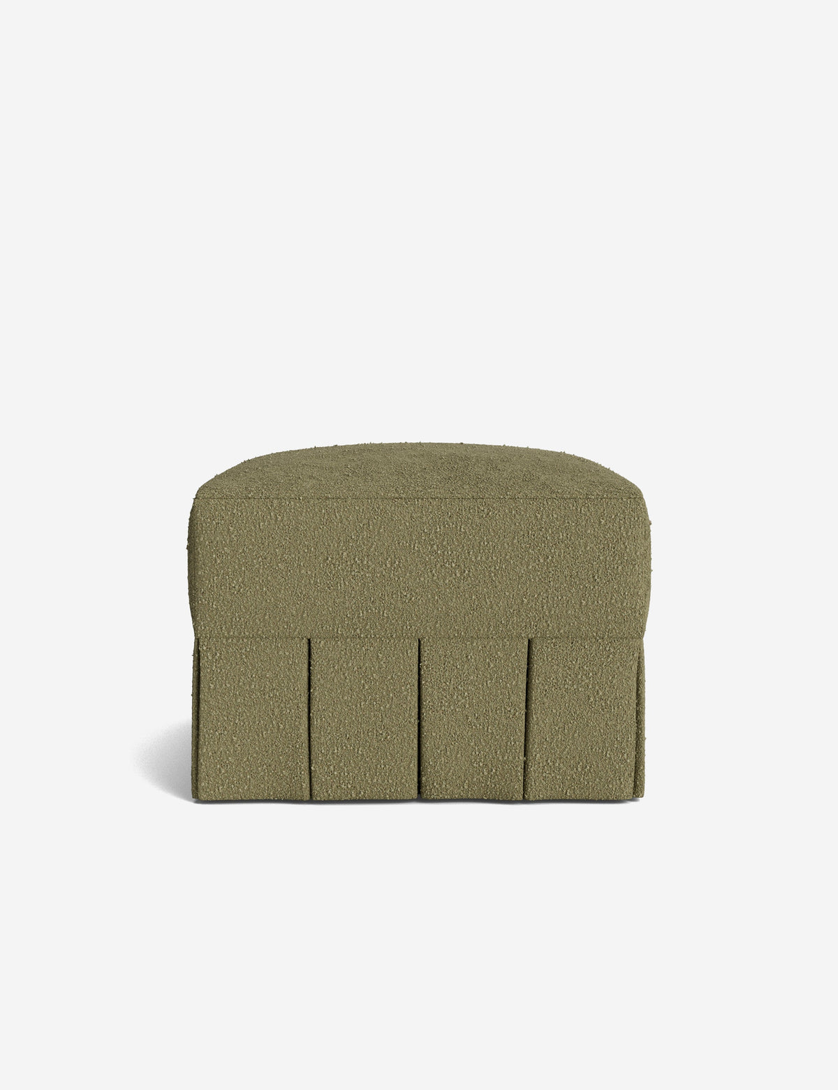 Portola Pleated Ottoman