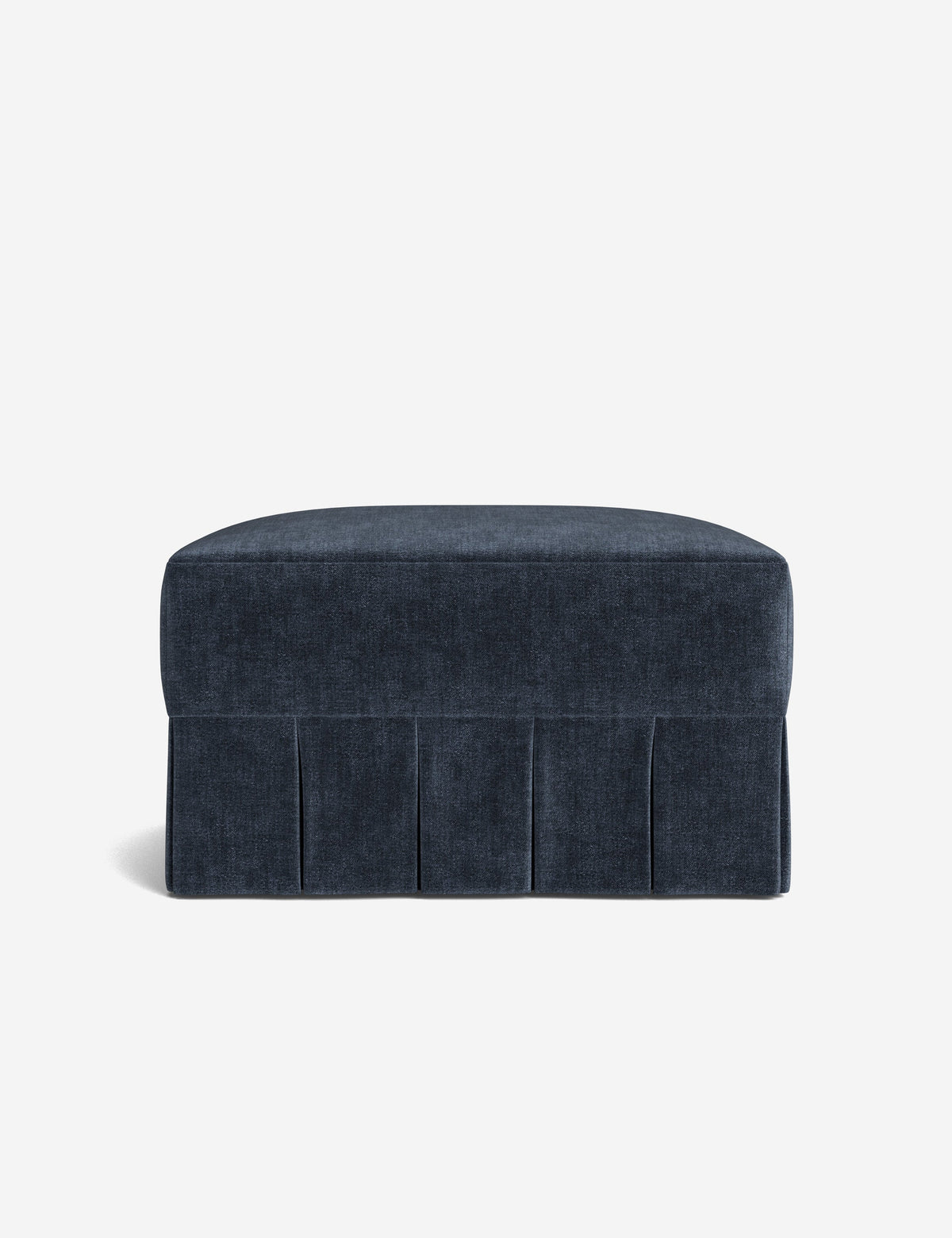 Portola Pleated Ottoman