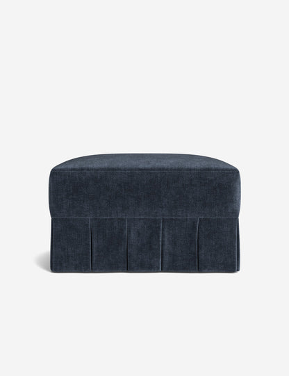 Portola Pleated Ottoman