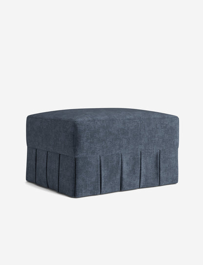 Portola Pleated Ottoman
