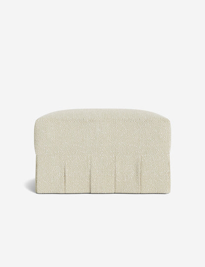 Portola Pleated Ottoman