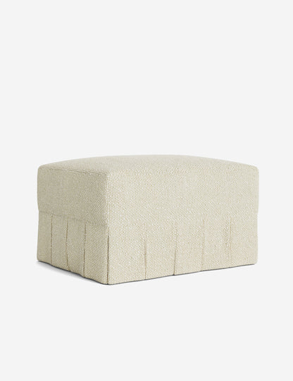 Portola Pleated Ottoman