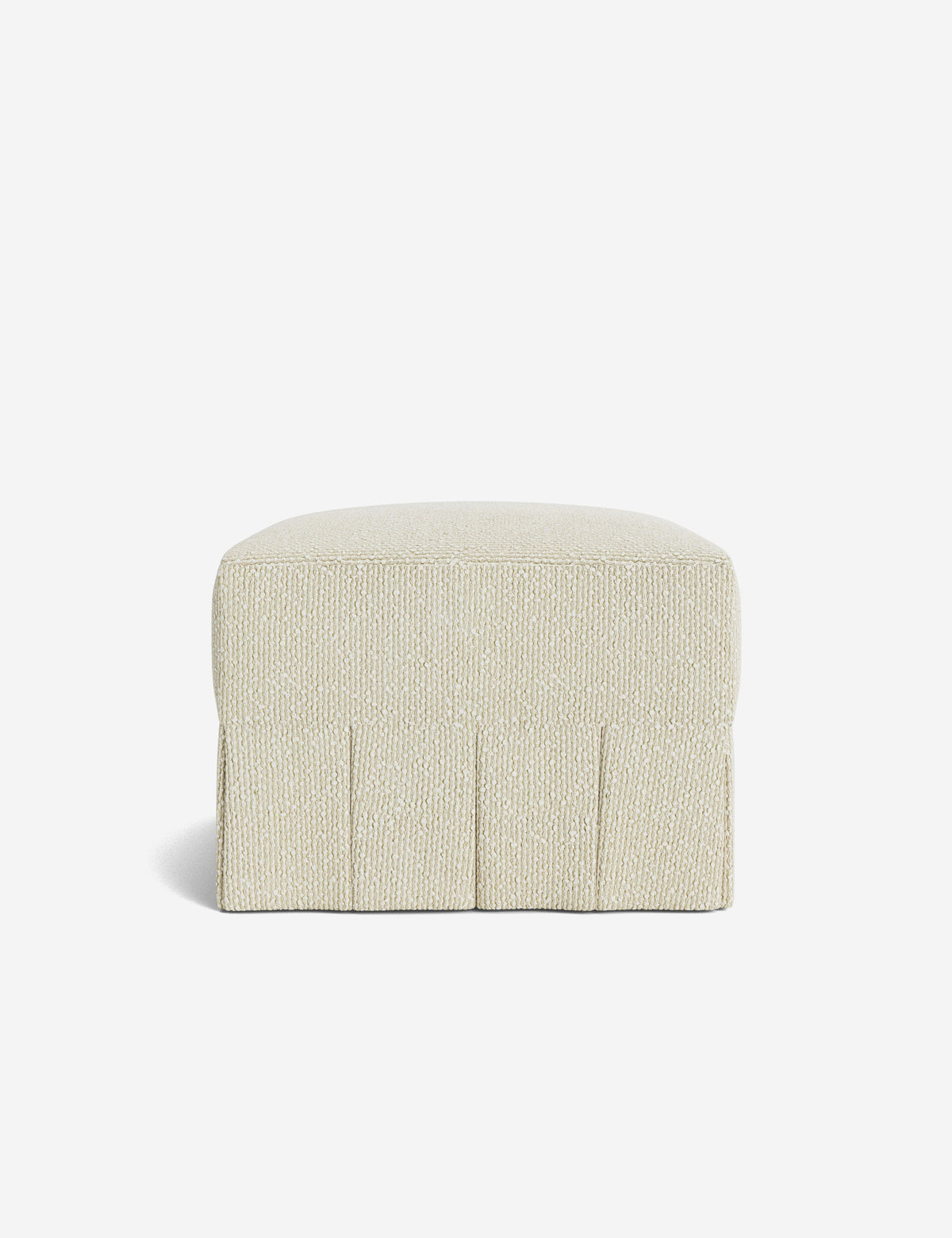 Portola Pleated Ottoman